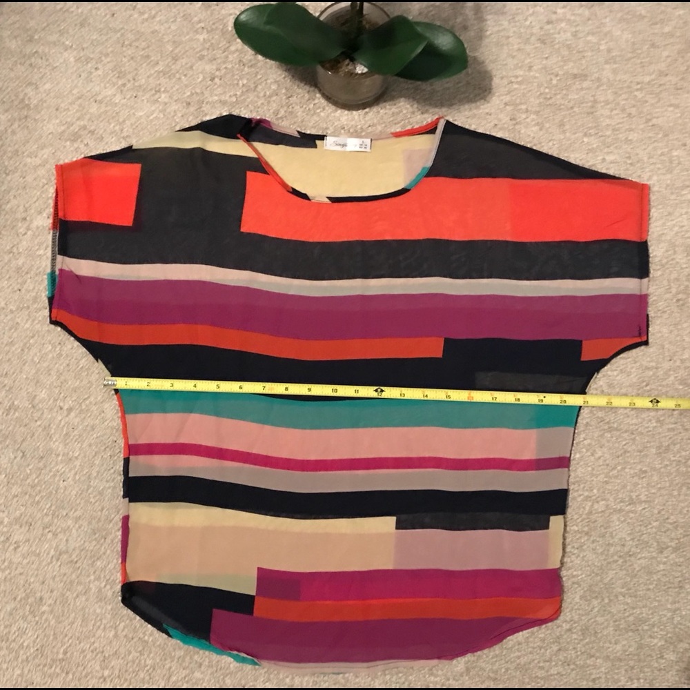 Multicolor blouse - Picture 3 of 7